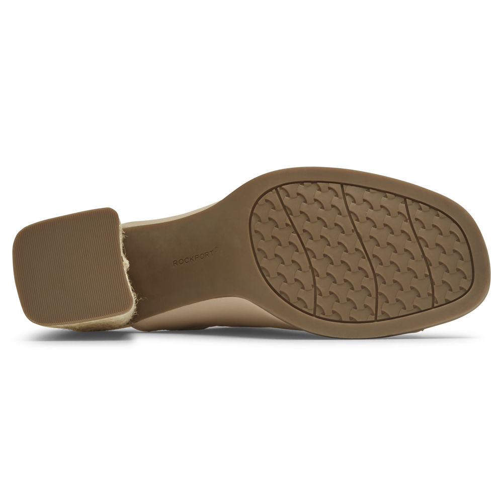 Chinelos Rockport Mulher Bege - Total Motion Amara - 29584OZBX